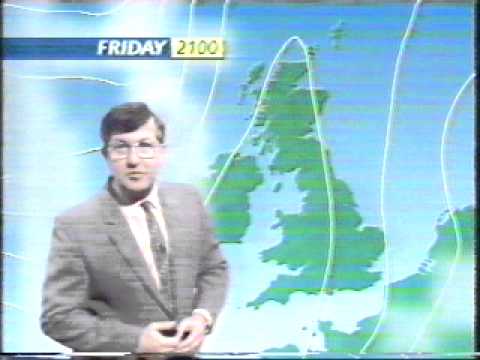80's BBC 2 Weather Bill Giles Promo Marx Bros Monkey Business Closedown