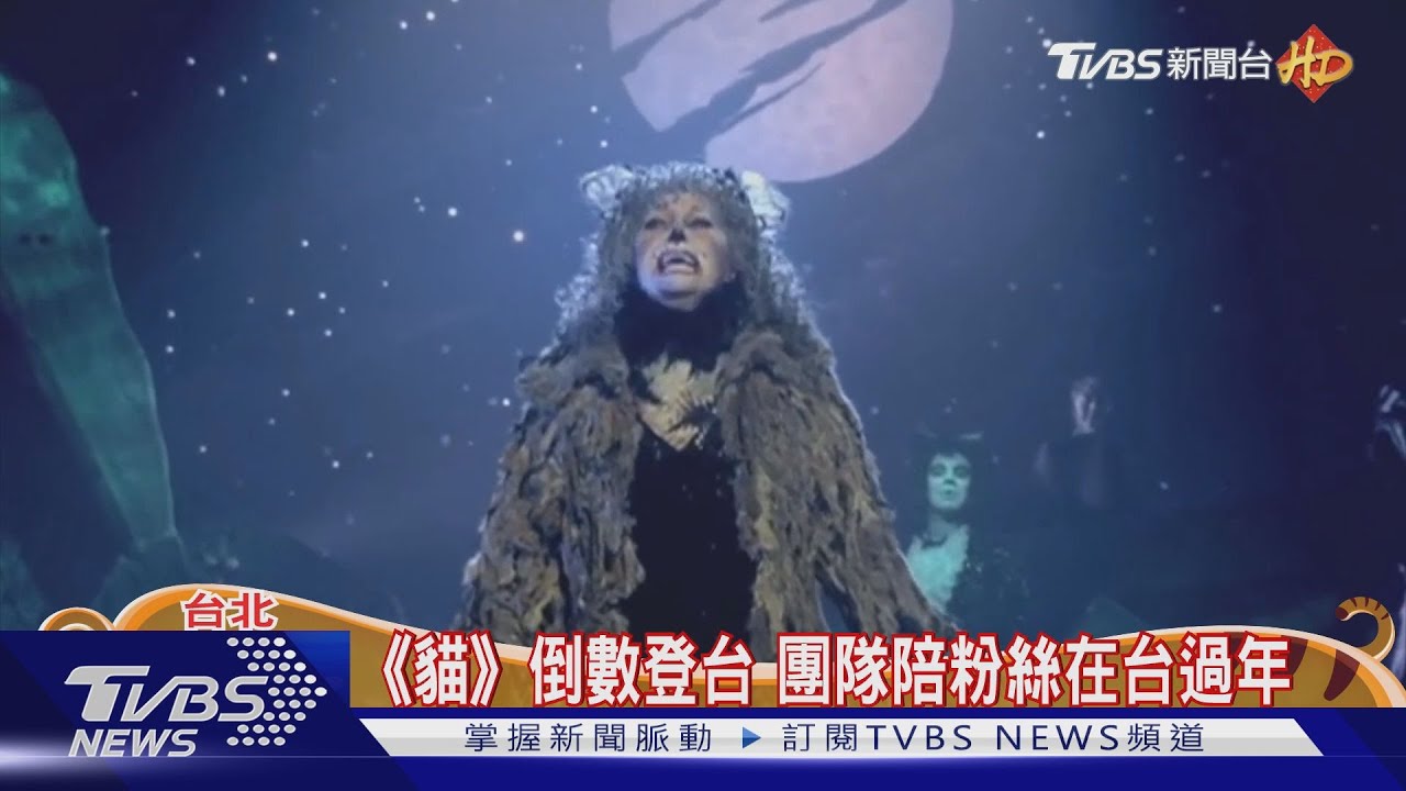 兩周半排練不間斷 盼呈現《貓最佳演出》