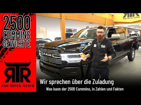 RAM 2500 Cummins Diesel | max. payload | data and facts | RAM TRUCK RANCH RTR