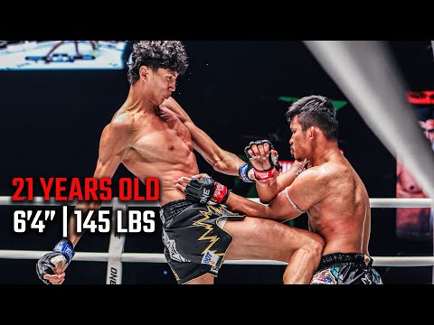 Craziest Build In Muay Thai!? 🤯 Nabil Anane All Wins In ONE