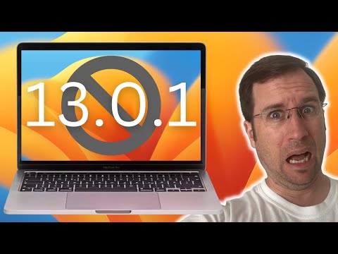 PROBLEMS with macOS 13.0.1! And some common questions answered...