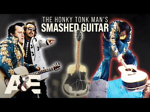 WWE's Most Wanted Treasures: The Honky Tonk Man's Smashed Guitar FOUND by Jimmy Hart | A&E