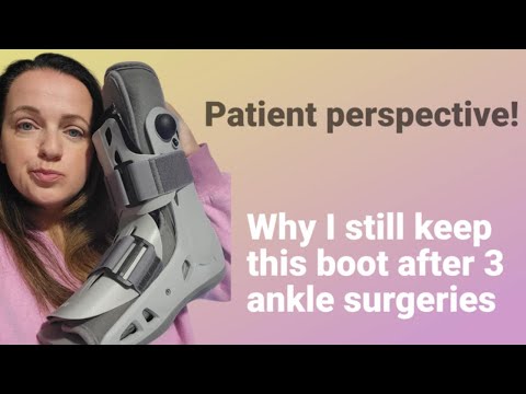 Better than a Cinderella Slipper after a tendon rapture! Aircast Airselect Short Walker Brace Review