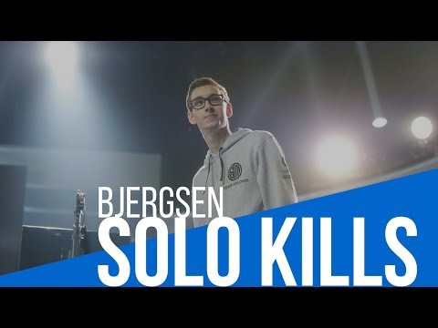 Bjergsen the King of Solo Kills Montage | TSM Bjergsen