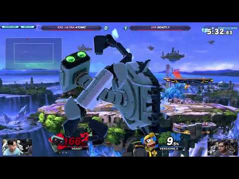 SFR 2 - Winners Semis - EXE ULTRA | Atomic (ROB) VS UTA | Beastly (Diddy Kong) - SSBU Ultimate