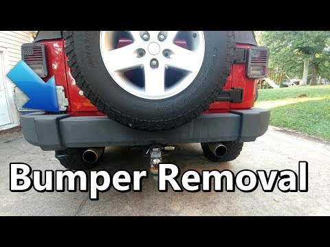 How to Remove Your Jeep Wrangler Bumper (JK)