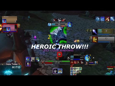 Never underestimate Heroic Throw!