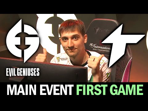 EG vs TUNDER AWAKEN - TI11 Main Event First Game! The International 2022
