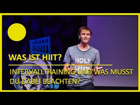 Was ist HIIT - Intervalltraining und was musst du dabei beachten? – Oliver Quittmann – Science Slam