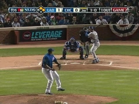 2008 NLDS Dodgers vs Cubs Game 2 Top 2