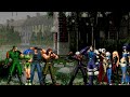 KOF Team Ikari Warriors Vs Team K Ralf Clark Leona Heidern VS K Maxima Kula Candy
