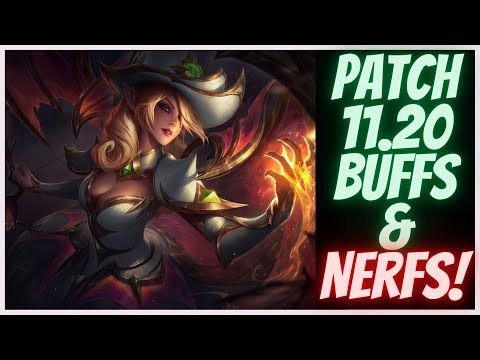PATCH 11.20 BALANCE CHANGES!! LAST PATCH OF THE SEASON!!| League of Legends