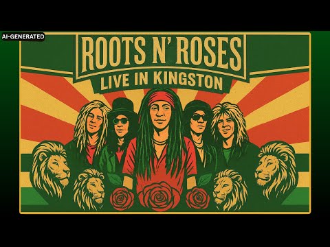 What if Guns N' Roses Were a Reggae Band? 🌴 Roots N' Roses Live in Kingston [AI Reimagined–Not Real]