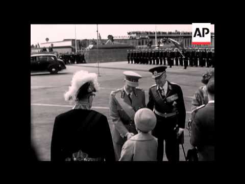 BELGIAN KING IN SWEDEN  - NO SOUND