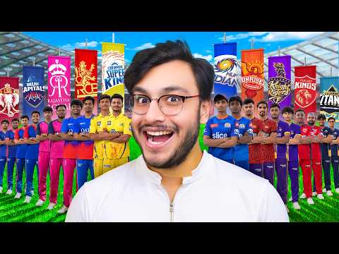 I DID A MINI IPL TOURNAMENT
