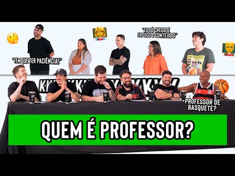 QUEM É PROFESSOR?