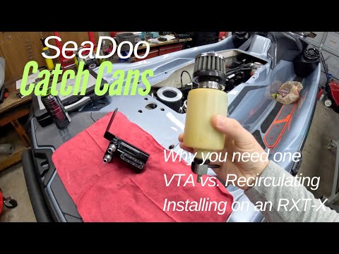 SeaDoo Catch Cans // Why You Need One And Installing a $50 Amazon Can