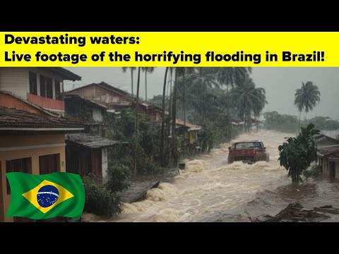 Brazil at the mercy of the elements: Flood images that will make you shiver!