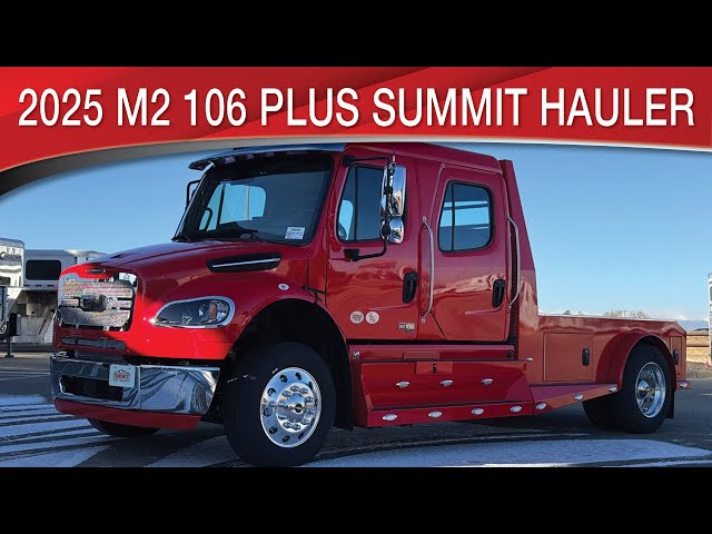 Preview image of 2025 Freightliner M2 106 Plus Model Summit Hauler youtube video