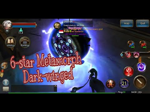 Active 6-star Metamorph - Dark winged | Legacy of discord