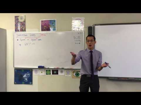 Simplifying Surds (1 of 2: Squares vs. square roots)