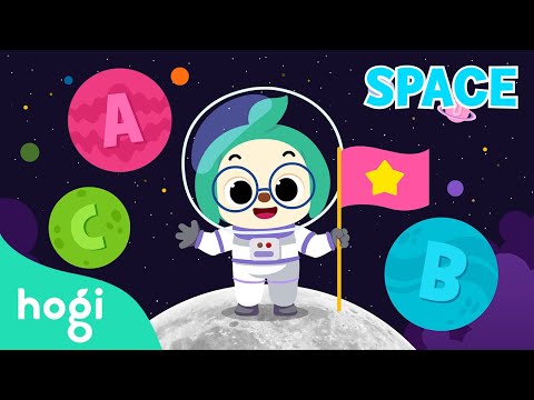 Sing Space ABCs | Hogi Space Song | Outer Space Adventure | Pinkfong Planet song | Learn with Hogi
