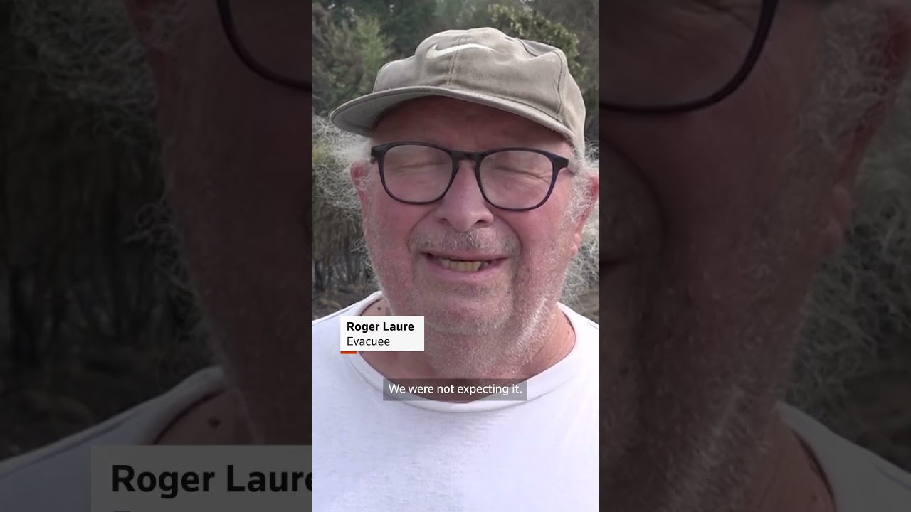 Residents assess damage from wildfire south of Paris