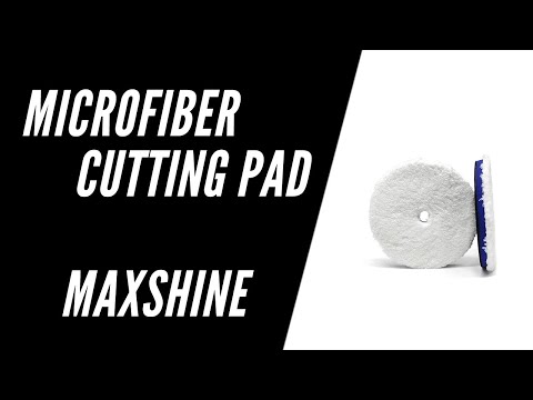 MaxShine Microfiber Cutting Pad - Полировальный круг из жёсткой микрофибры (для ротора и эксцентрика) - фото 1 - id-p2427947044