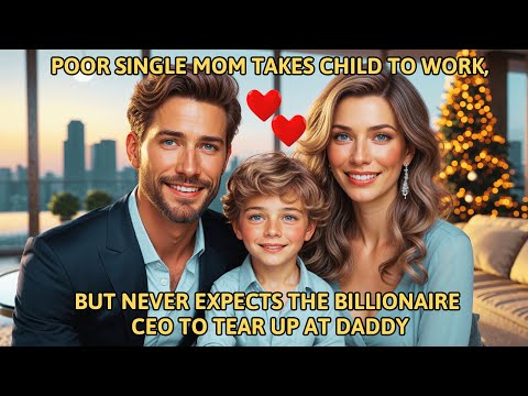 Poor Single Mom Takes Child to Work, But Never Expects the Billionaire CEO to Tear Up at Daddy