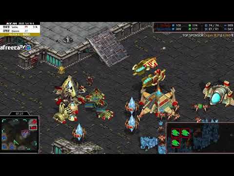 KCM Race Survival 2021 Season 4 Week 4 Set 8 | Starcraft Commentary | Map Eclipse