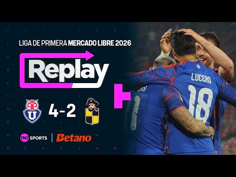 TNT Sports Replay | Universidad de Chile 4-2 Coquimbo Unido | Fecha 22