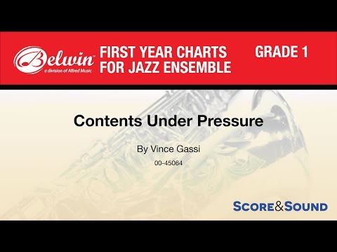 Contents Under Pressure by Vince Gassi - Score & Sound