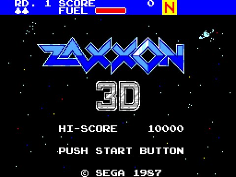 Zaxxon 3D Master System