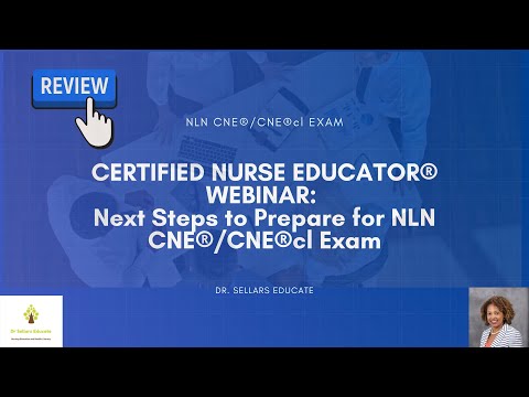 Snapshot 24:Certified Nurse Educator® (CNE®/CNE®cl) Next Steps Webinar