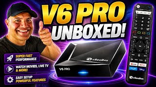 I really like this TV Box! The vSeeBox V6 PRO Android TV Box! Unboxing & Test