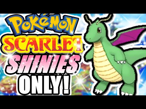 Pokémon Scarlet Hardcore Nuzlocke - SHINY Pokémon Only! (No items, No overleveling)
