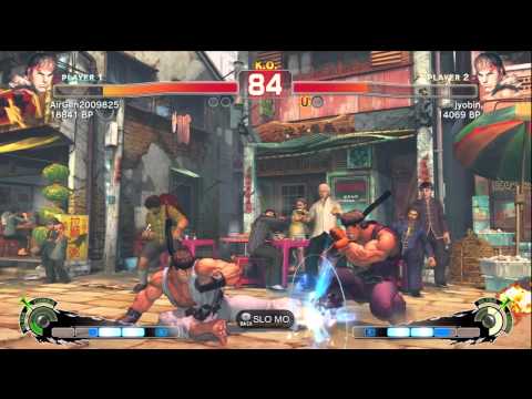Air [Ryu] vs jyobin [Ryu] SSF4 Japanese Online Ranked Matches - TRUE-HD