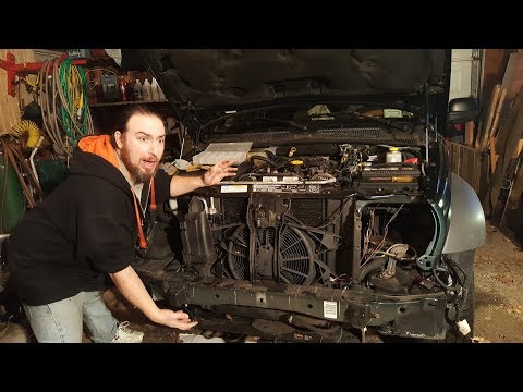 Jeep Liberty CRD Front end removal