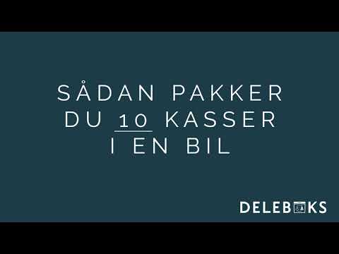 Sådan pakker du bilen med delebokse