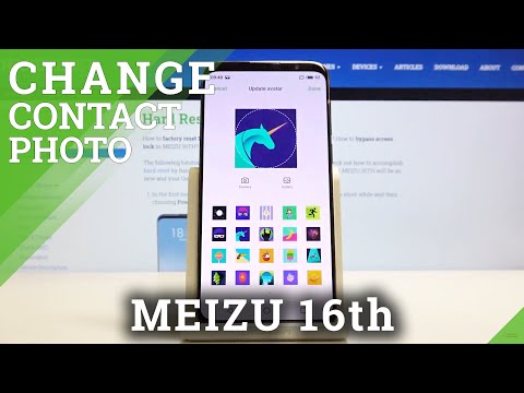 How to Personalize Contact Profile in Meizu 16TH – Add Photo to a Specific Contact