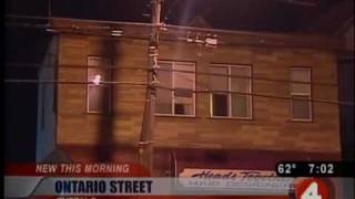 preview picture of video 'Crews pull woman from burning apartment'