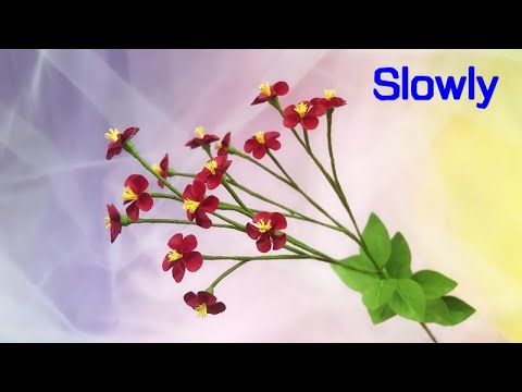 ABC TV | How To Make Filler Paper Flowers #15 (Slowly) - Craft Tutorial