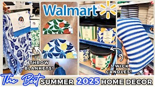 NEW WALMART HIGH-END Summer DECOR 2025 SHOP WITH ME | HOME DECOR MUST HAVES | SHOPPING VLOG