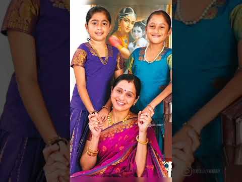 Devayani family photos with husband rajakumaran and their cute daughters👨‍👩‍👧‍👧❤#shorts #ytshorts