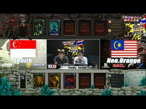 Dota2 SeaLeague Final Neo.Orange vs Zenith Game1 08/02/2013