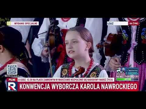 "Wolność - Te Deum" z konwencji Nawrockiego