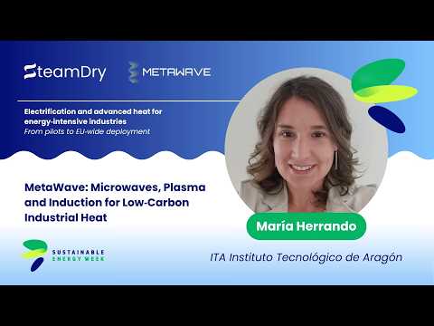 METAWAVE session video at EUSEW with SteamDry