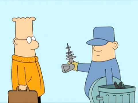 Dilbert:  Impossible Goal and Anti-Stupidious Gun Video