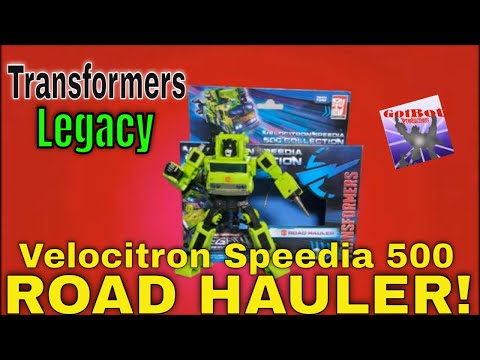Transformers Legacy Velocitron Speedia 500 Road Hauler - GotBot True Review NUMBER 1004