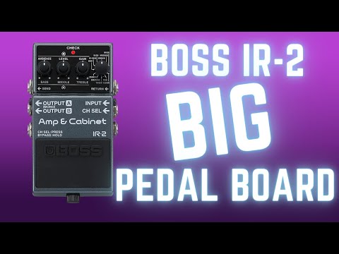 Boss IR-2 full pedal board demo